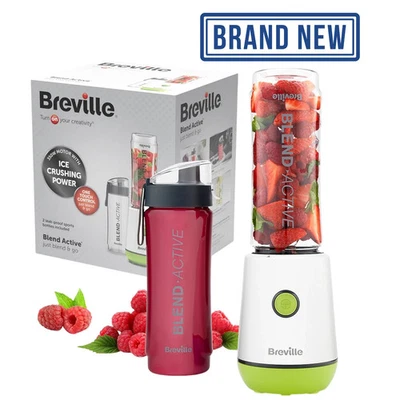 Breville Blend Active Personal Blender & Smoothie Maker 350W. Model No: VBL249 - Image 1 of 4