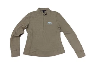 Greyson Damen Gr. M Diamond All Day Jacquard Valley Pullover Sand MGM GRAND LOGO - Bild 1 von 12
