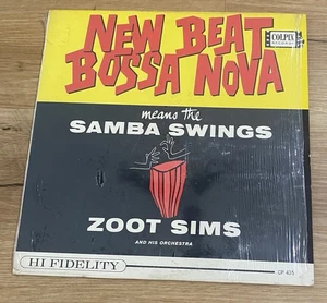 RARE Latin Jazz LP Record ZOOT SIMS New Beat Bossa Nova COLPIX 1964 NM* - Picture 1 of 9