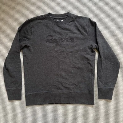 Rapha Sweatshirt In Grey. Embroidered Logo. Size Medium. - Image 1 of 4