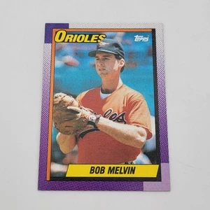 1990 Topps #626 Bob Melvin Baltimore Orioles Baseball - Picture 1 of 9