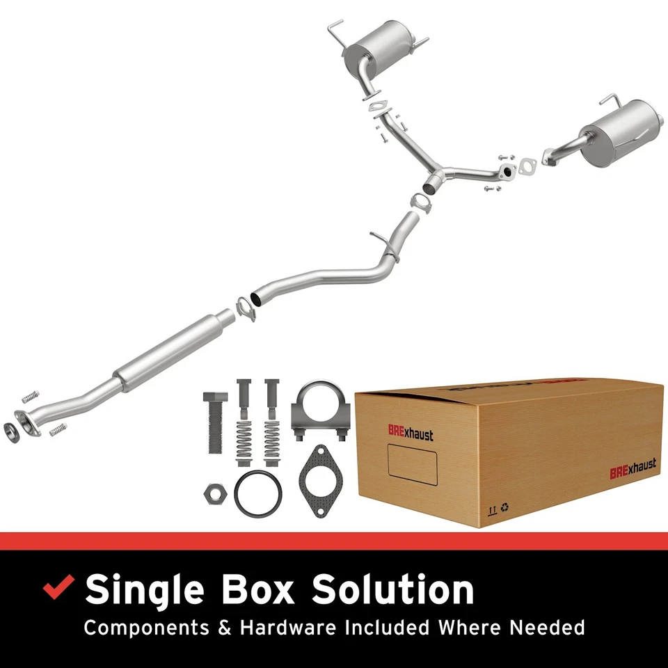 Sistemas de escape BRExhaust 106-0133 para Subaru Forester Impreza 2008-2011 Foto 1 de 4