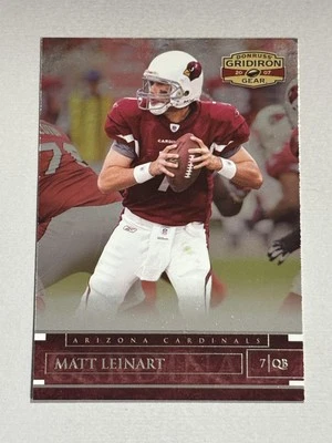 Matt Leinart 2007 Donruss Gridiron Gear Arizona Cardinals #37  P629 - Image 1 of 2