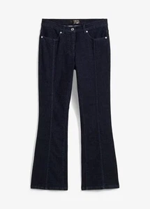 Weite Flared Jeans Gr. 54 Dunkelblau Denim Damenjeans Hose Weitem-Pants Neu* - Bild 1 von 1