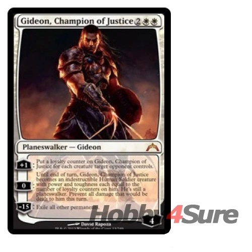 Gideon, Champion Of Justice M/NM Magic: The Gathering MTG Gatecrash - Image 1 of 1