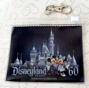 DLR Diamond Celebration Event 60th Lanyard Pouch Disney Disneyland 109199 - Picture 1 of 2