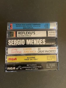 6 Cassettes Lot Various Brazilian Artists & Compilation #3 Alcione Mendes - Picture 1 of 8