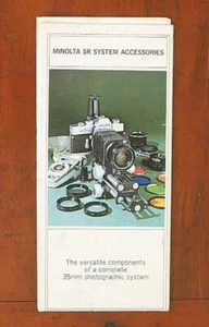 FOLLETO DE VENTAS MINOLTA SR/93719 - Imagen 1 de 1