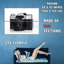 162977 Zenit E Camera Wall Print Poster AU