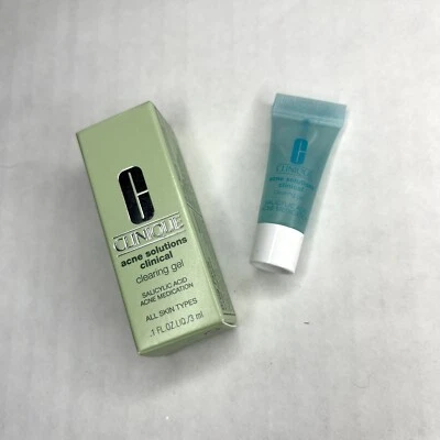 CLINIQUE Acne Solutions Clinical Clearing Gel Salicylic Acid .1 fl oz SAMPLE - Image 1 of 3