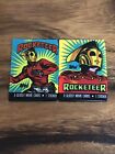 The Rocketeer Movie Trading card 2X sealed wax packets by Topps 1991