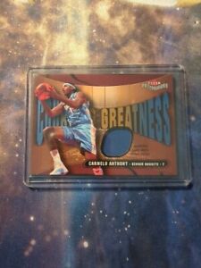 Carmelo Anthony 2003-04 Fleer Courting Greatness Rookie Jersey Card 033/150