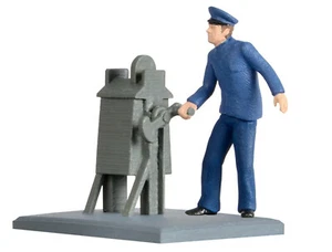 Viessmann 1550 Signalman, Moving, H0 - Picture 1 of 1