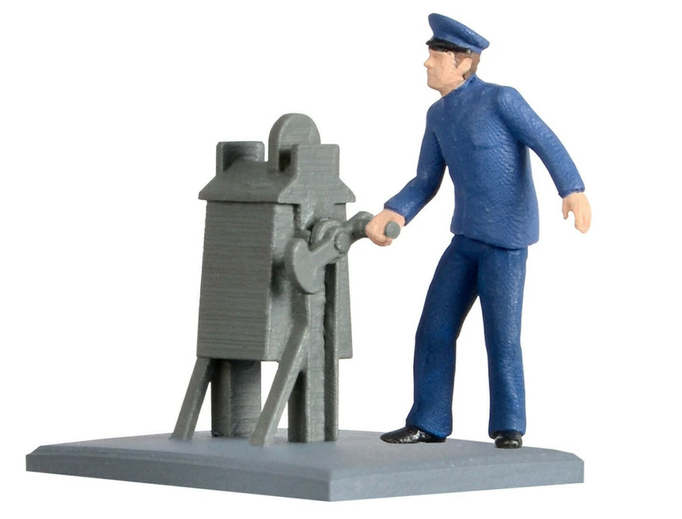 Viessmann 1550 Signalman, Moving, H0 - Image 1 of 1