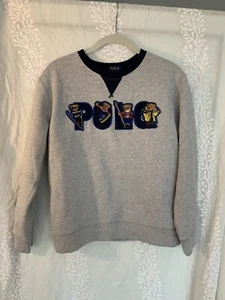 Ralph Lauren kids sweatshirt ski logo L 14-16 - Picture 1 of 4