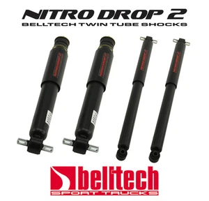 88-98 C1500/Sierra/Silverado Nitro Drop 2 amortiguadores delanteros/traseros para 2/4 caídas - Imagen 1 de 1