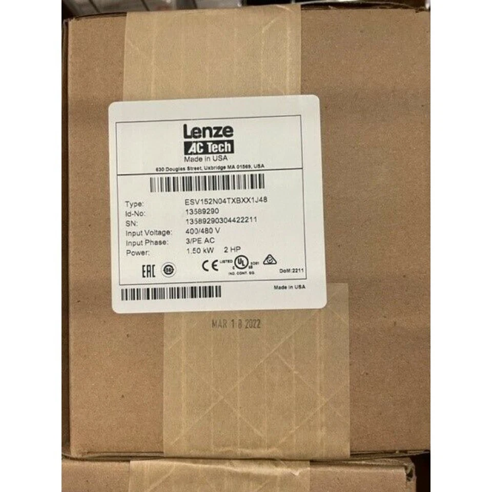 ESV152N04TXB AC TECH LENZE STANDARD INVERTER DRIVE - Image 1 of 1