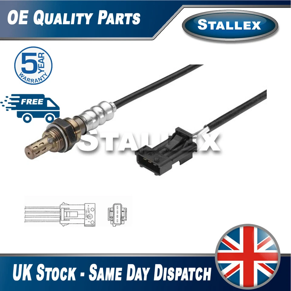 Sensor de oxígeno lambda delantero 4 cables para Saab 9-3 2002-2015 2.0 Stallex - Imagen 1 de 1