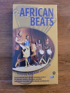 African Beats Kalani And Friends VHS Tape Rare African Drumming Rhythm Brand New - Picture 1 of 6