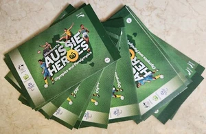 Woolworths Aussie Heroes Olympics Paralympics Stickers Sealed Lot of 16 2021 - Picture 1 of 3