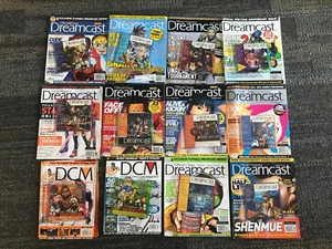 Dreamcast Official Magazines Lot of 12 w/ Discs - Picture 1 of 5