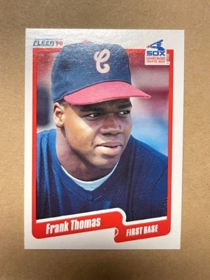 Frank Thomas ~ROOKIE CARD  1990 Fleer Update  #U-87 Chicago White Sox - Image 1 of 2