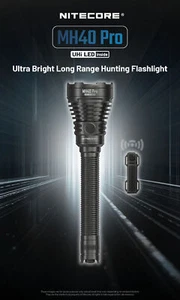 Nitecore MH40 PRO 3500 lumens 1300 Meter Rechargeable Hunting Torch Flashlight - Picture 1 of 24