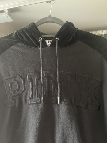 UNDERCOVER felpa con cappuccio rosa victoria secret Xs