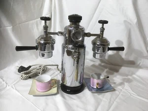 Vintage FEMOKA Chrome double dispenser coffee percolator 1950's - 60's - Picture 1 of 7