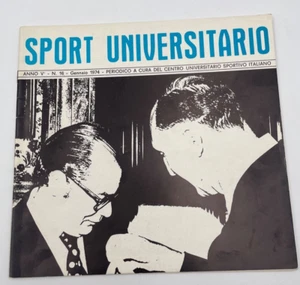 Sport Universitario  periodico n. 16 gennaio 1974 Filatelia Cus Sci - Picture 1 of 4