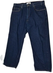 Levi Strauss Signature Men's Zip Up Fly Straight Leg Blue Jeans 40 x 30 Levi's - Picture 1 of 9