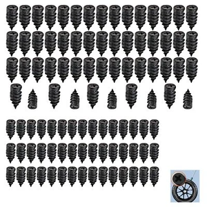100 Pcs Tire Repair Rubber Nail Vacuum Tire Repair Kits for Car Motorcycle - Picture 1 of 6