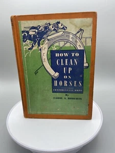 Vintage Hollow Book How to Clean Up On Horses 1939 Surprise Inside - Imagen 1 de 7