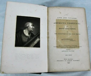 The Life and Voyages Of Americus Vespicius 1855 (BI#MK/190325) - Bild 1 von 12