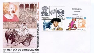 SPAIN 1997 Personalities FDC3083 - Picture 1 of 1