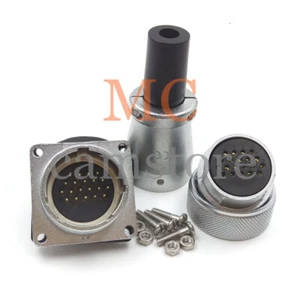 WEIPU WS28 20 Pin Waterproof Cable Connector Aviation Plug Socket,Wire Connector - Picture 1 of 6