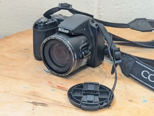 Nikon Coolpix L820 30x Optical Zoom Digital Camera - Black (Tested & Working) - Picture 1 of 18