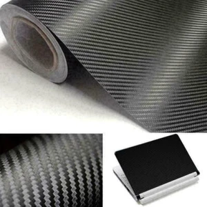 1x Custodia adesiva decalcomania in fibra di carbonio per laptop 9-17" Hot D3 V1X7 - Foto 1 di 6
