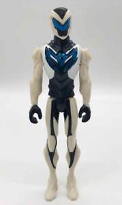 Max Steel in Black & White Armor 6" Action Figure Toy Clear Blue Chest Logo