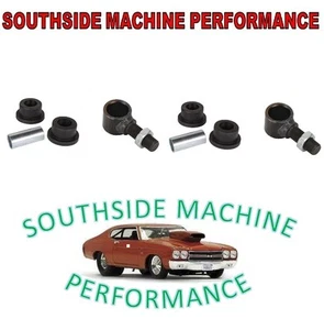 2-1/4" wide (2) 4 Link Bar End w/ Poly Bushing DOM Tubing Air Ride Suspension - Bild 1 von 3