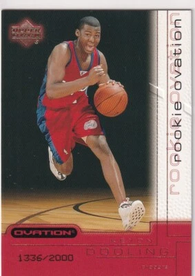 2000-01 UPPER DECK OVATION /2000 RC KEYON DOOLING LOS ANGELES CLIPPERS (AA)-1073 - Image 1 of 2