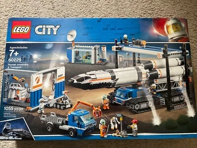 NEW LEGO CITY NASA Space Shuttle Rocket Assembly - Retired 2019 Sealed NEW - Image 1 of 3