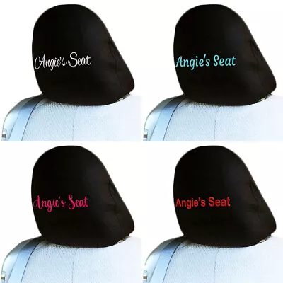 For Honda Personalized Embroidery Name Car Truck SUV Seat Cover  1 PC - Image 1 of 4