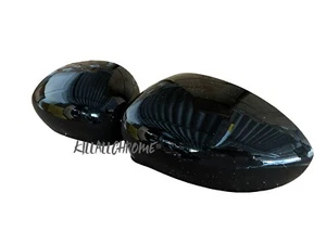 Fiat 500 Replacement Gloss Black Mirror Caps Abarth Punto KillAllChrome Cap 595 - Picture 1 of 2