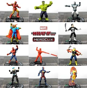 Lote de 24 figuras What If 15th Anniv HeroClix poco común/común Iron Man Punisher Thor - Imagen 1 de 1