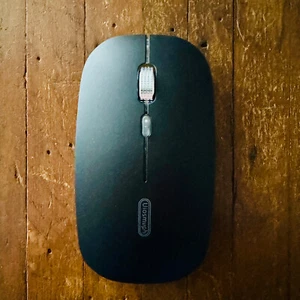 Uiosmuph LED Wireless Mouse, G12 Slim Rechargeable Wireless Silent Mouse, 2.4G P - Picture 1 of 8