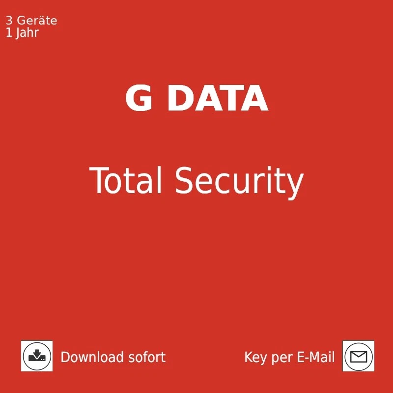 G DATA Total Security 2025, 3 Geräte, 1 Jahr, Download - Bild 1 von 1