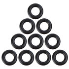 Make Your Own Jewelry with 10pcs 25mm Black Silicone Spacer Beads!