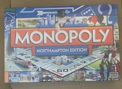 MONOPOLY NORTHAMPTON EDITION RARE NEW & SEALED - Read Ad For Further Details - Image 1 of 2