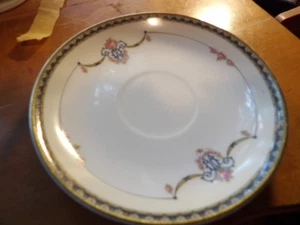 Noritake Laureate #61235 Tea/coffee saucer Vintage Floral Japan Gold - Picture 1 of 2